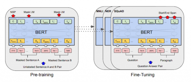 Schéma de BERT (Google)