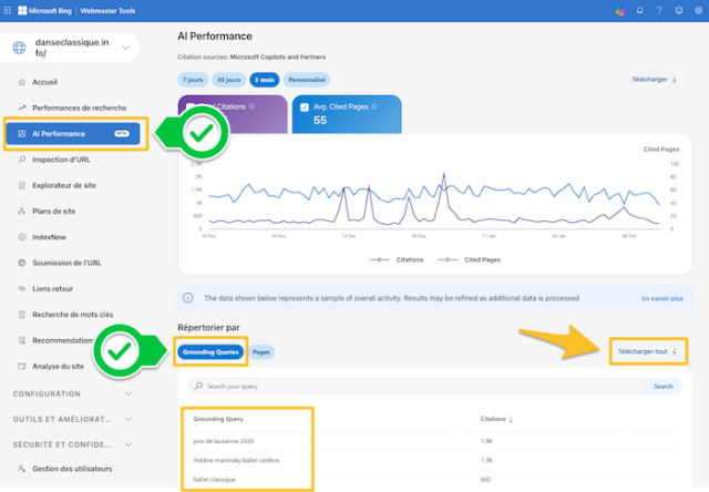 Télécharger les Grounding Queries