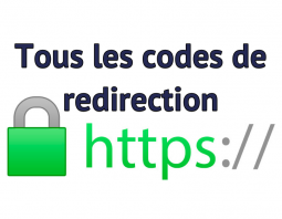 Codes redirection https