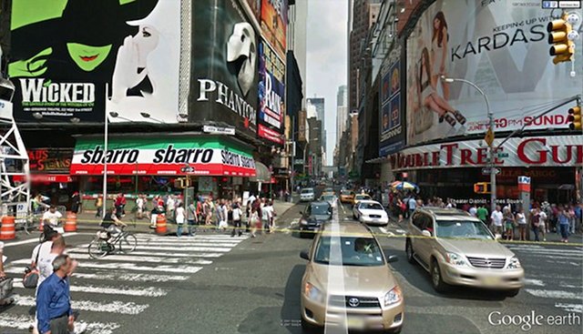 StreetView dans Google Earth v.6.1