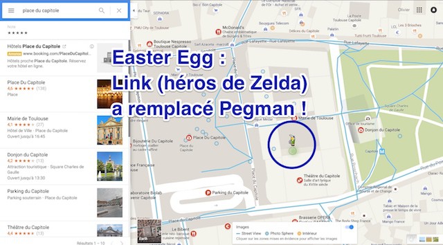 Easter Egg Link de Zelda