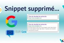 Editeur de presse européen et snippets Google