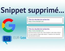 Editeur de presse européen et snippets Google