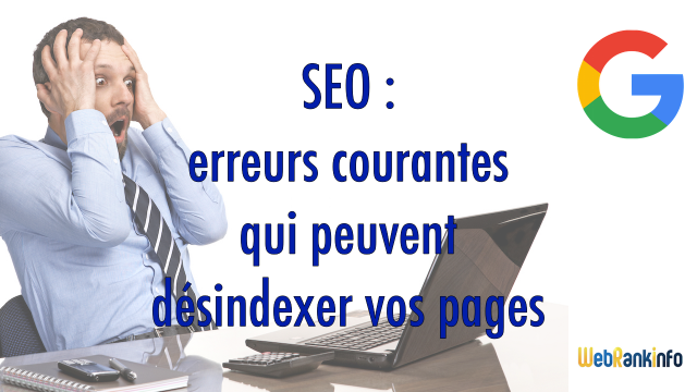 Erreurs SEO indexation