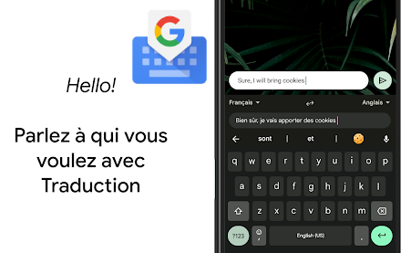 traduction clavier Gboard