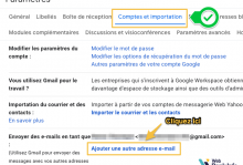 Ajout d'une adresse mail supplémentaire dans Gmail