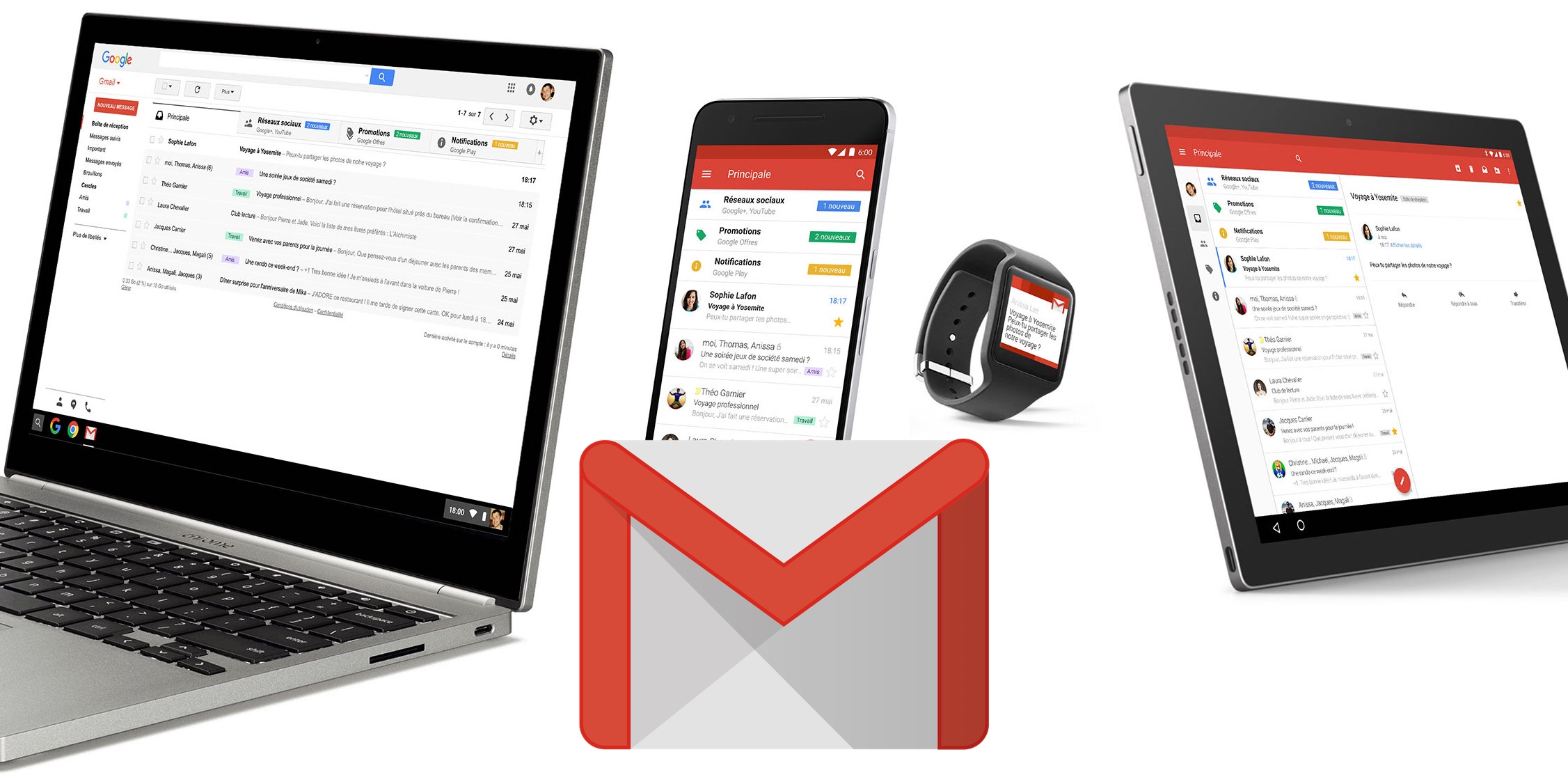 Consulter Messagerie Gmail