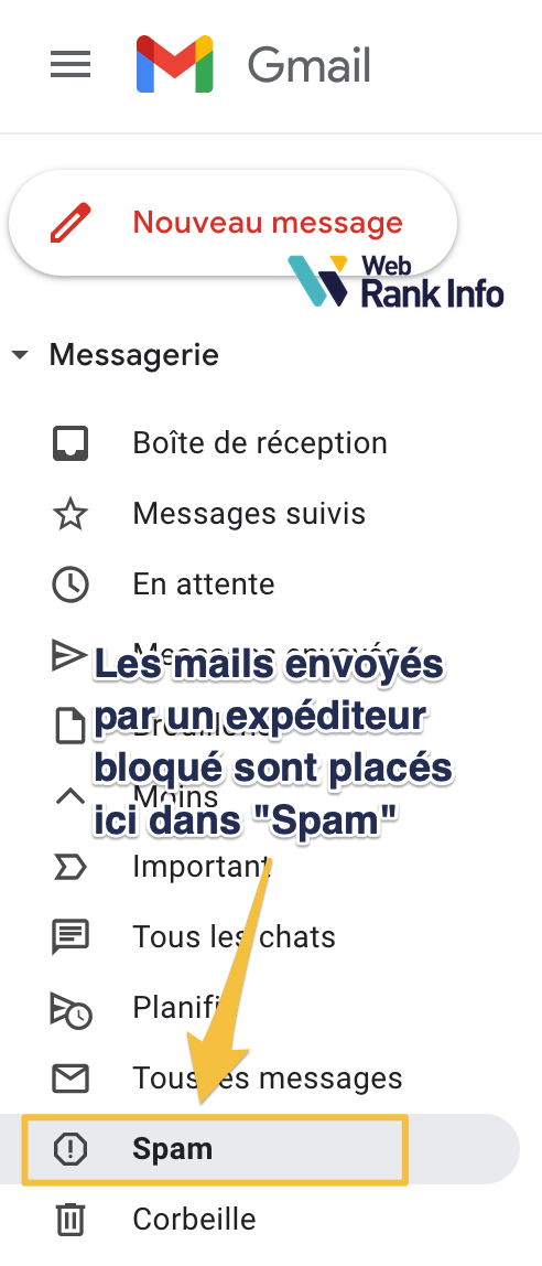Comment bloquer une adresse mail sur Gmail et éviter les spams ? visual data 7