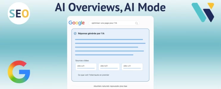 Optimisation SEO pour Google AI Overviews et AI Mode