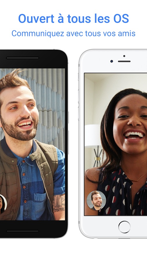 Google Duo plateformes Android iOS