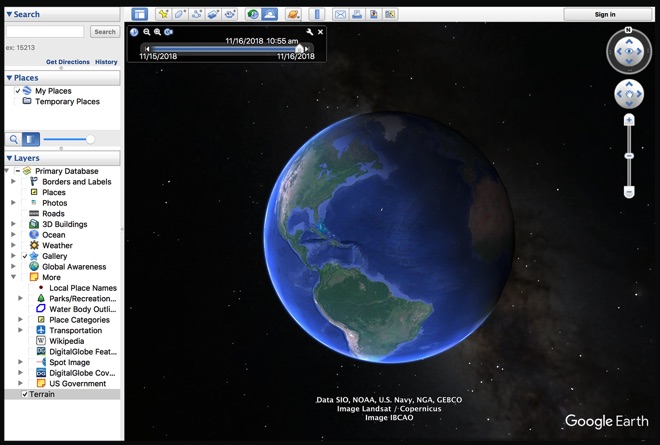 Google Earth pro