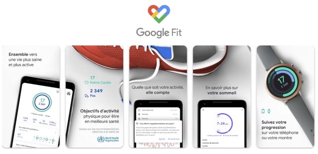 Appli Google Fit