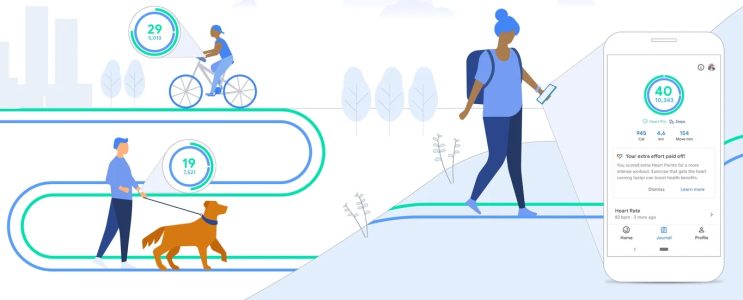 compter les pas avec Google Fit