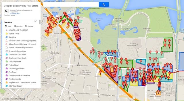 Google immobilier Mountain View