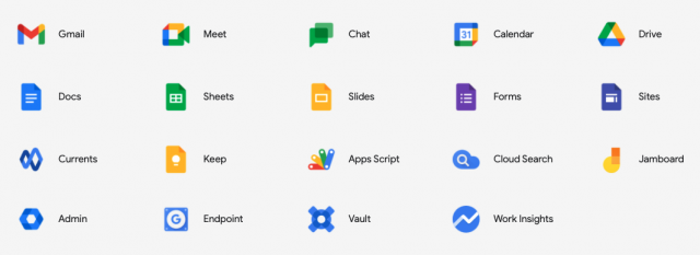 apps Google Workspace