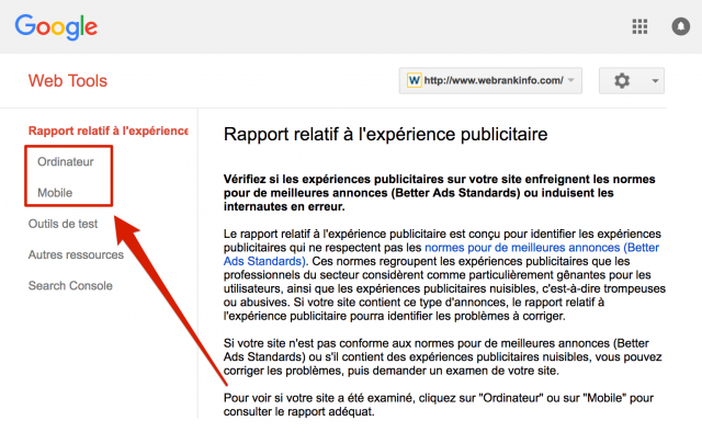 Rapport d'expérience publicitaire