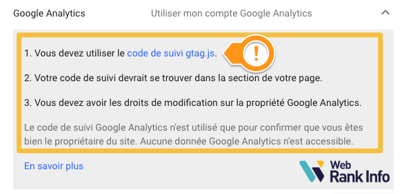 Valider Propriété Gsc Google Analytics