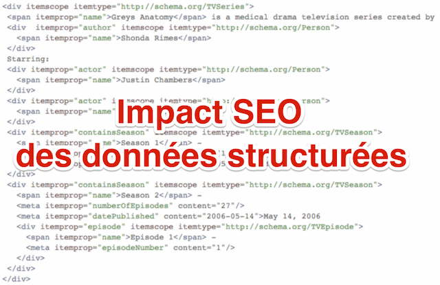 Impact SEO données structurées