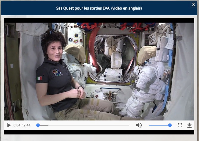 ISS 360 infobulle vidéo