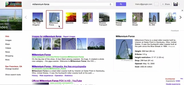 Knowledge graph : liens images requetes Knowledge graph : liens images requetes