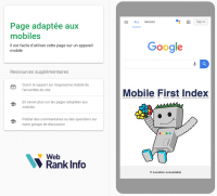 Mobile first index Google