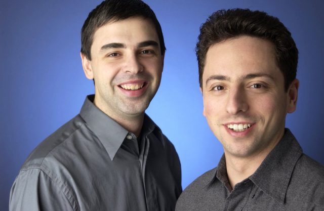 Larry Page et Sergey Brin