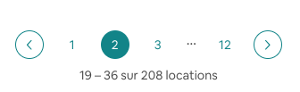 Pagination Airbnb
