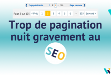 Pagination dangereuse pour le SEO