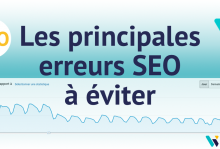 Principales erreurs SEO à éviter