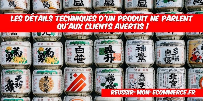 Détails techniques d'un produit