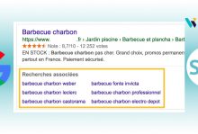 Recherches associées Google par résultat (desktop)