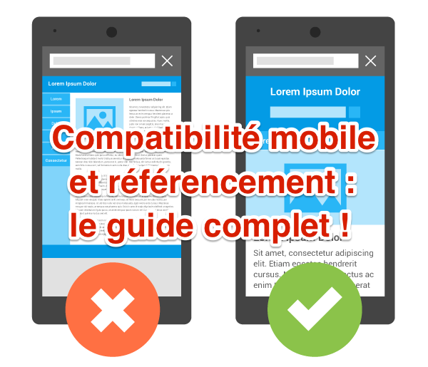 Site compatible mobile critère SEO