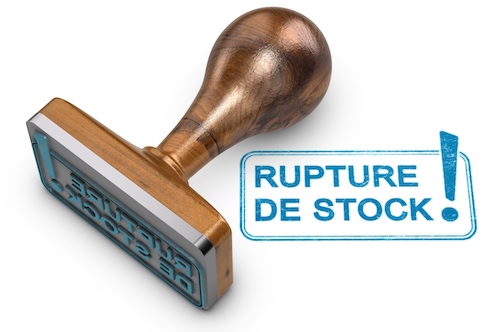 rupture de stock et référencement