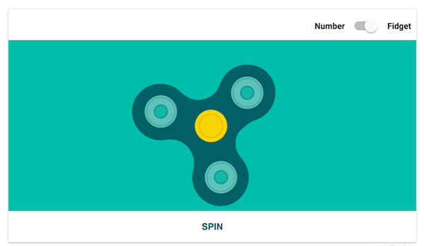 Hand spinner Google