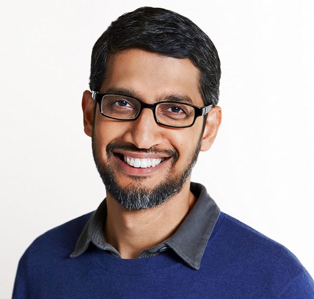 Sundar Pichai, CEO de Google et Alphabet