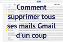 Supprimer tous ses mails Gmail