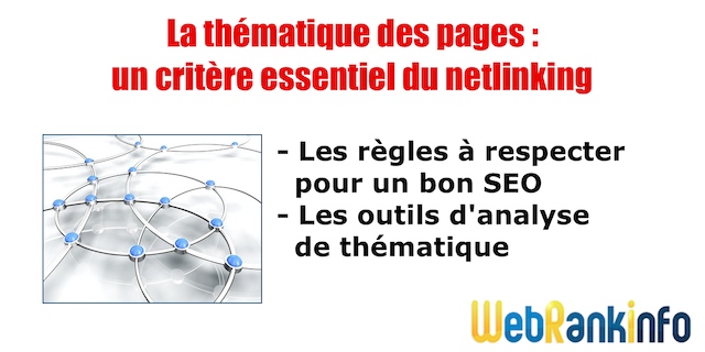 Thématique des pages et netlinking