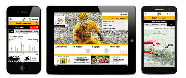 Appli officielle Tour de France