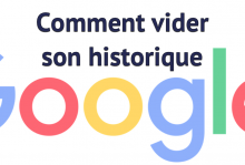 Vider historique Google