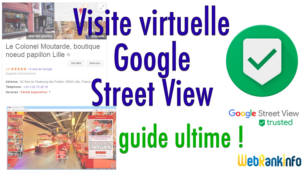 Visite virtuelle Google pour les professionnels