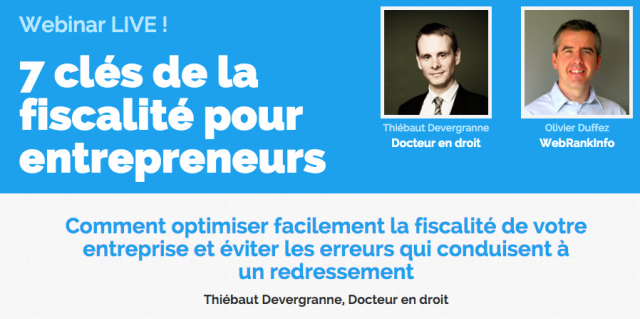 Formation gratuite fiscalité entrepreneurs