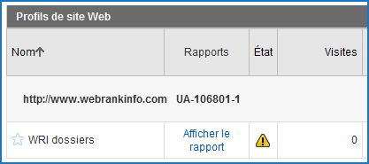 Image du code de suivi inconnu