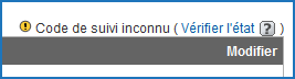 Lien pour vérifier code de suivi GA