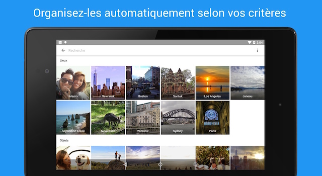 Classer ses photos par lieux ou tags sur Google Photos