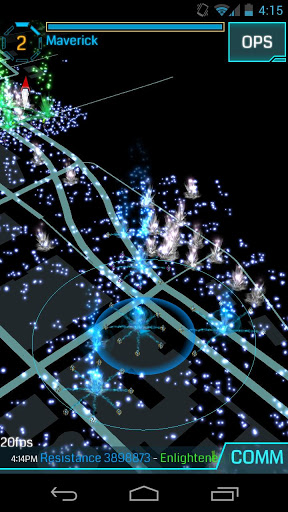 Ingress capture d'écran