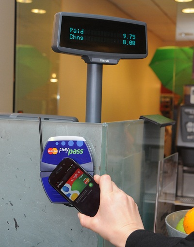 Terminal de paiement NFC Google Wallet