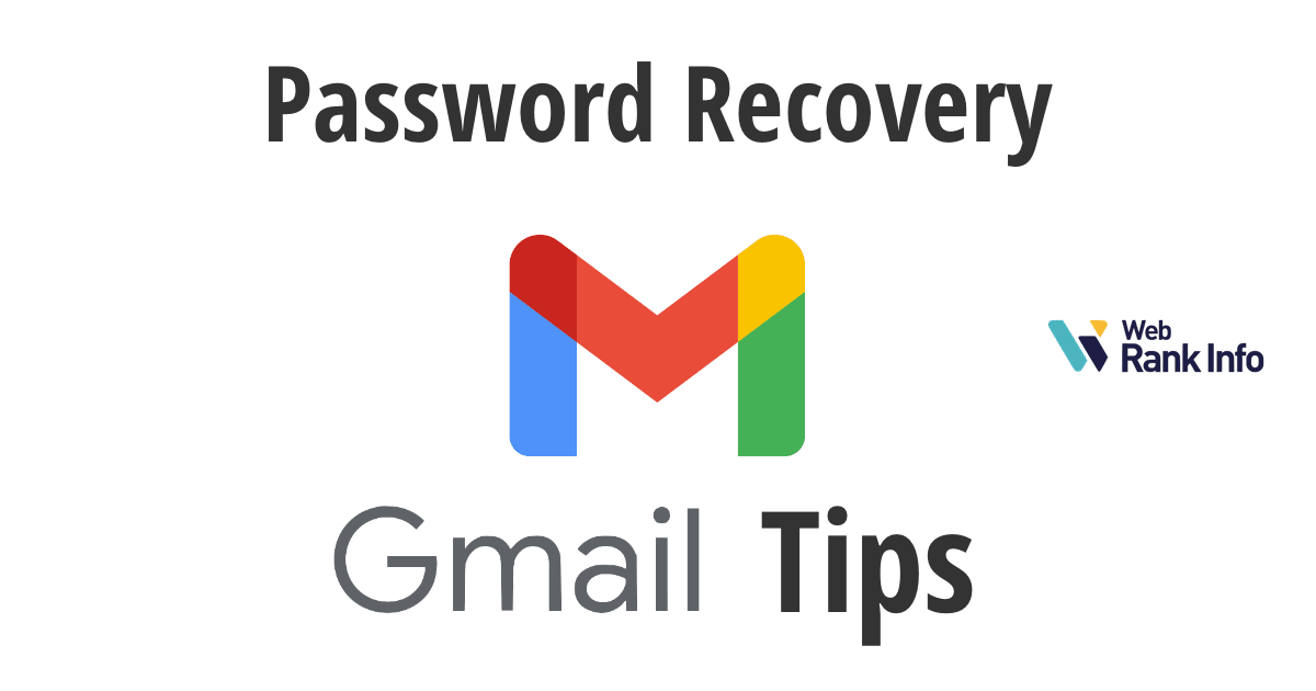 Gmail Password recovery