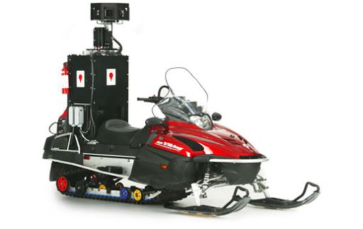 Google Street View Snowmobile