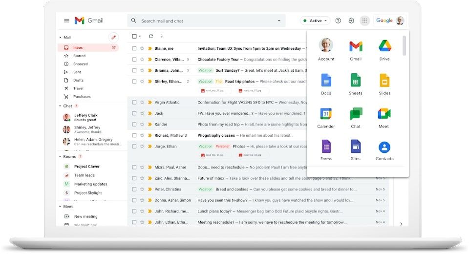 Gmail in Google Workspace